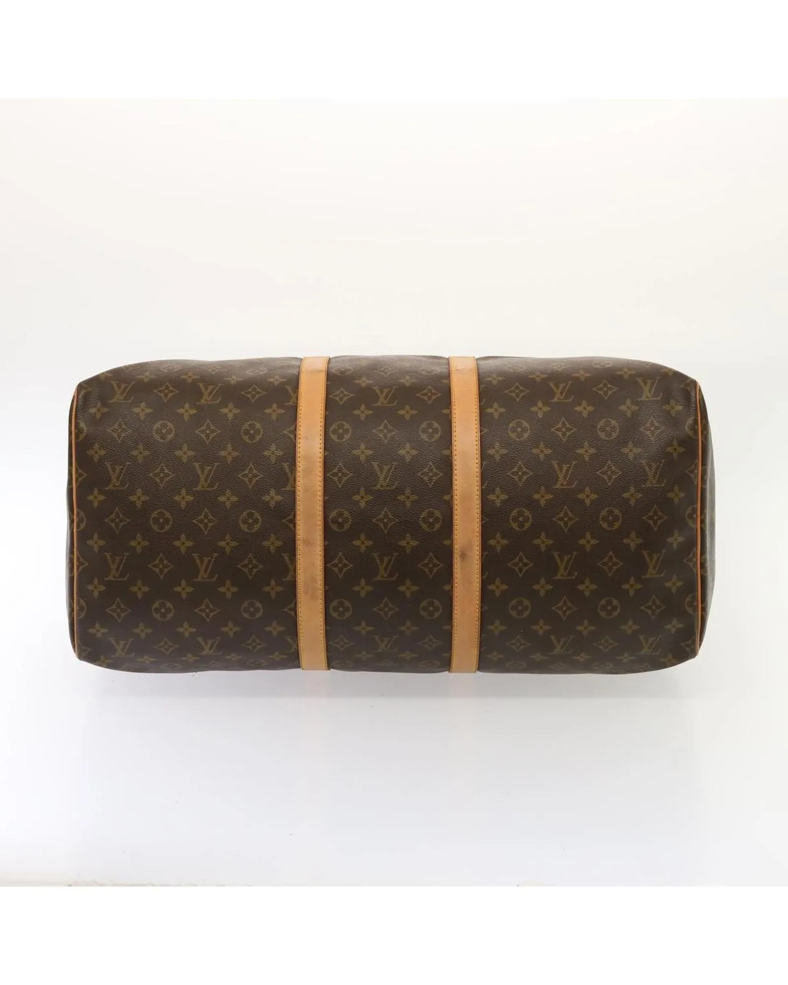 LOUIS VUITTON Keepall 55 Monogram Canvas Travel Duffel Bag